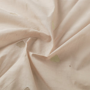 Beige - Godavari Jamdani Multicolor Lotus Thread Buti Handloom Cotton Fabric