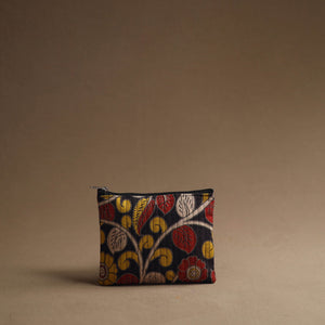 Black - Handmade Cotton Multipurpose Utility Pouches (set of 3) 35