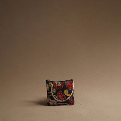 Black - Handmade Cotton Multipurpose Utility Pouches (set of 3) 35