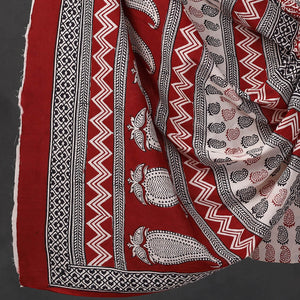 Beige - 3pc Bagh Print Cotton Dress Material Set 99
