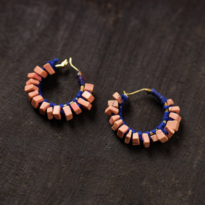 Aakriti Handmade Thread & Stone Work Earrings 02