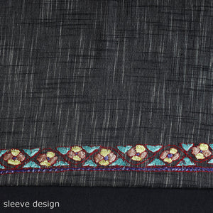 Kashida Hand Embroidery Cotton Kurta Material (2.45m) 31