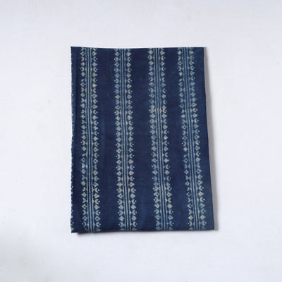 Ajrakh Block Printed Cotton Precut Fabric 03