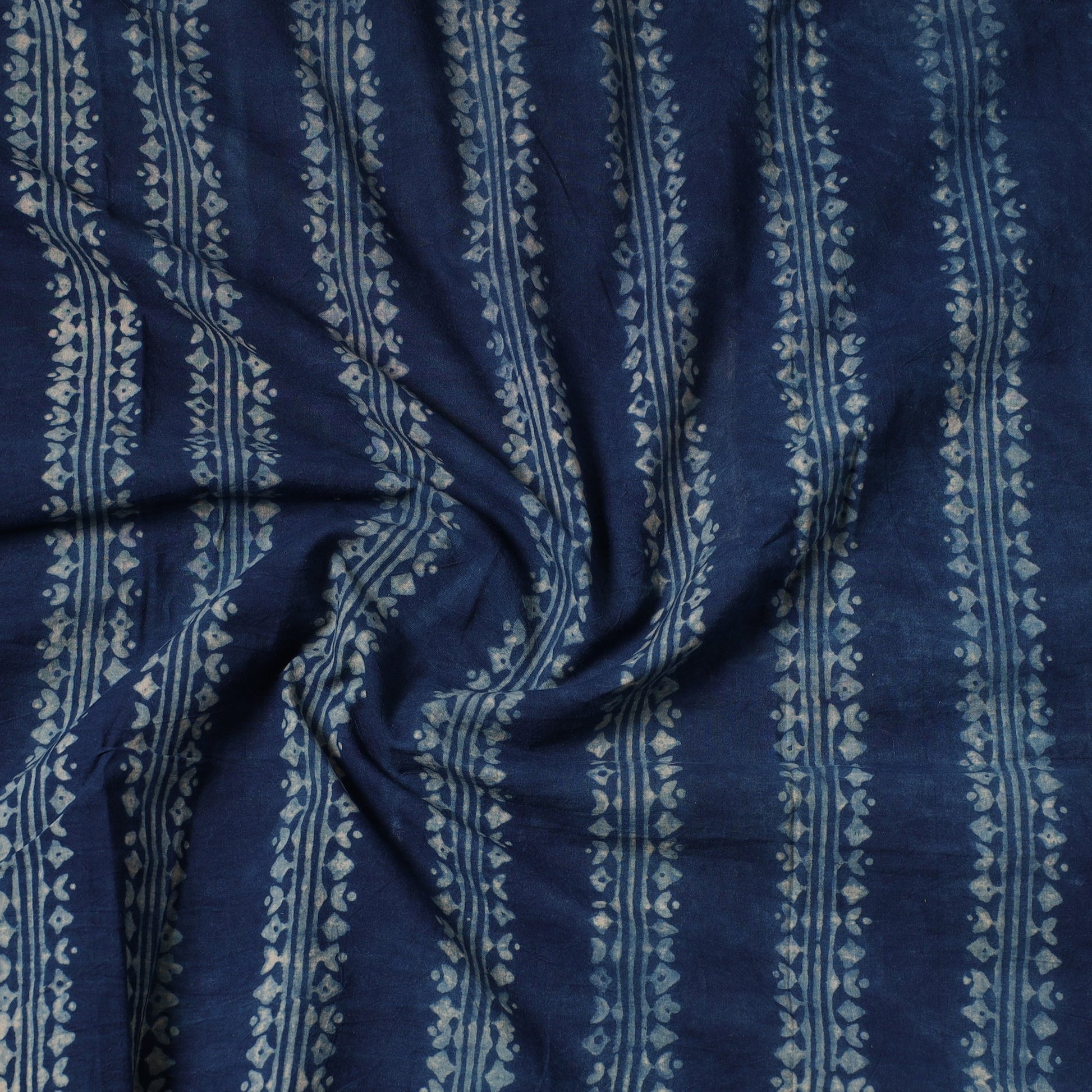Ajrakh Block Printed Cotton Precut Fabric 03