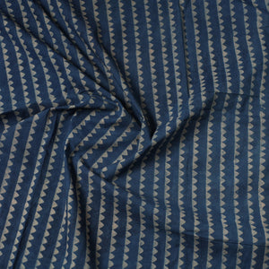 Ajrakh Block Printed Cotton Precut Fabric 06