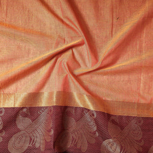 Brown - Kanchipuram Cotton Precut Fabric (1.1 Meter)