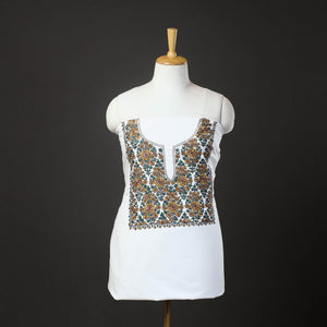 2pc Kashida Hand Embroidery Cotton Dress Material 58