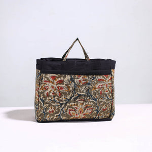 Brown - Handmade Cotton Multipurpose Cosmetic/Toiletry Bag 11