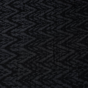 Black - Handloom Silk Pochampally Ikat Weave Fabric 20