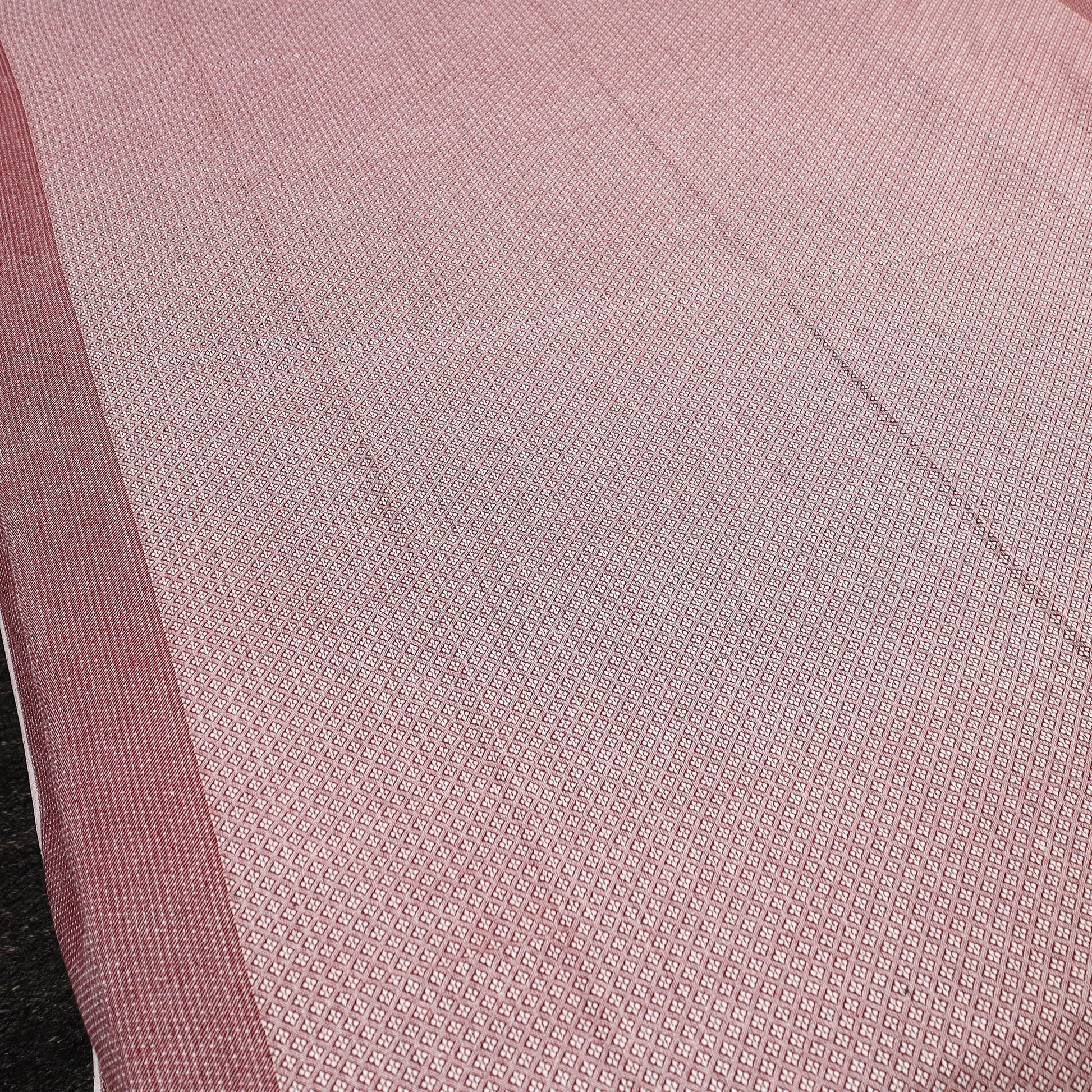 Brown - Pure Handloom Cotton Single Bed Cover from Bijnor 35