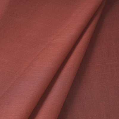 Brown - Pre Washed Plain Dyed Cotton Fabric