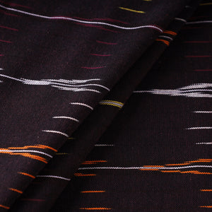 Brown - Pochampally Ikat Weave Cotton Fabric 28