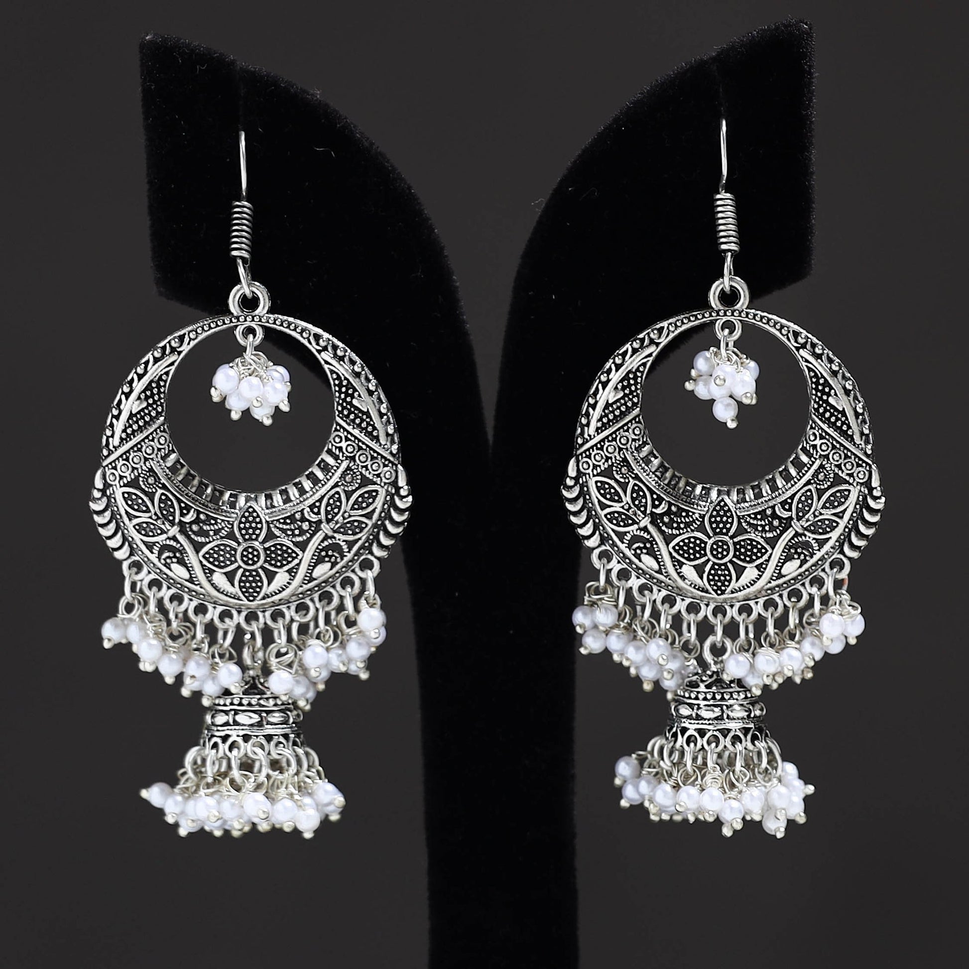 Aliza Handcrafted GS Beaded Earrings
