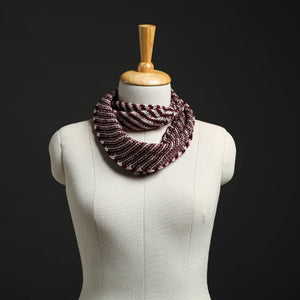 Brown - Kumaun Hand Knitted Woolen Neck Warmer 33