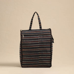 Blue - Eco-Friendly Handmade Cotton Handbag for Women 03