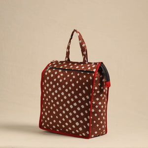 Brown - Eco-Friendly Handmade Cotton Handbag for Women 05