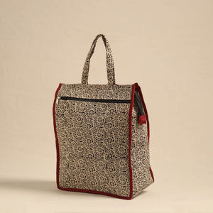 Beige - Eco-Friendly Handmade Cotton Handbag for Women 06