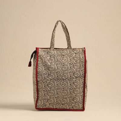 Beige - Eco-Friendly Handmade Cotton Handbag for Women 06