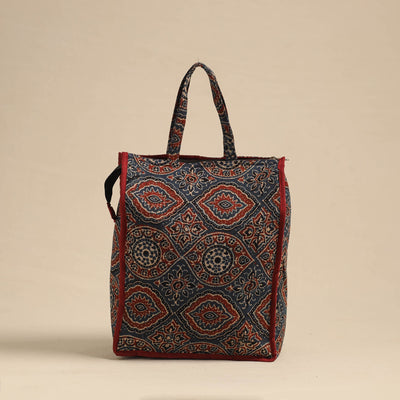 Blue - Eco-Friendly Handmade Cotton Handbag for Women 17