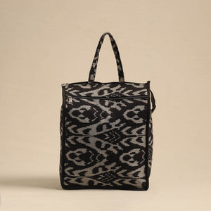 Black - Eco-Friendly Handmade Cotton Handbag for Women 23