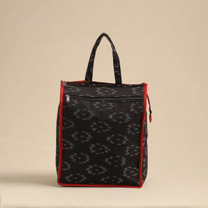 Black - Eco-Friendly Handmade Cotton Handbag for Women 28
