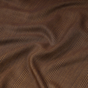 Brown - Kumaun Handwoven Merino Woollen Fabric