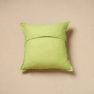 Cut Work Cotton Applique Cushion Cover (16 x 16 in) 06