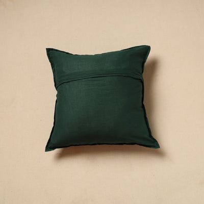 Cut Work Cotton Applique Cushion Cover (16 x 16 in) 15