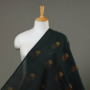 Natural Dyed Chanderi Silk Akola Print Fabric 06