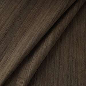 Brown - Authentic Handwoven Tussar Silk Bhagalpuri Fabric 06