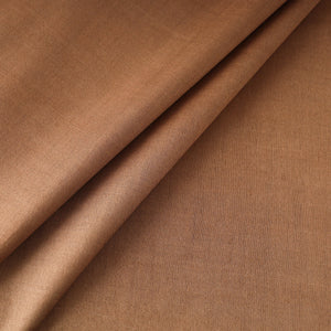 Brown - Handloom Tussar Silk Cotton Fabric from Vidarbha 14