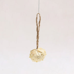 Ball - Upcycled Beadwork X-Mas Decor Hanging 14