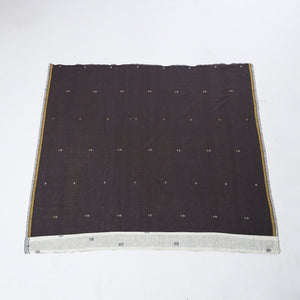 Brown - Organic Kala Cotton Pure Handloom Buti Blouse Piece
