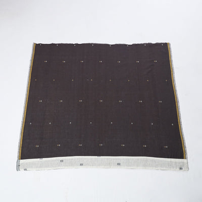 Brown - Organic Kala Cotton Pure Handloom Buti Blouse Piece