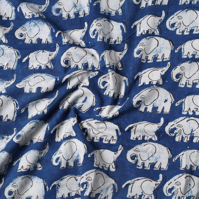 Bindaas Block Printed Cotton Precut Fabric (1.45 meter) 08