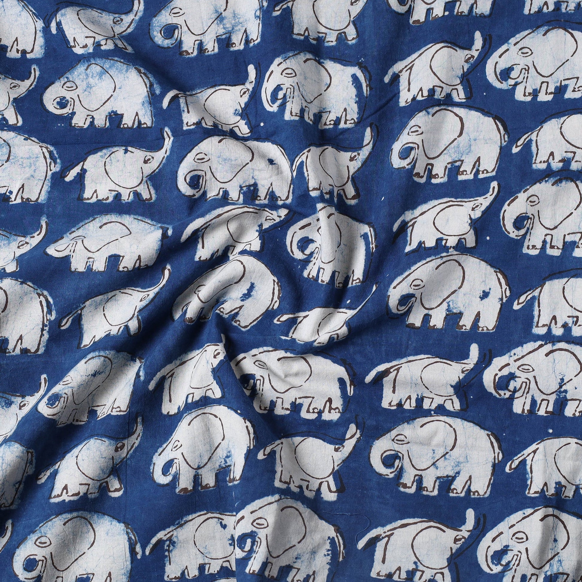 Bindaas Block Printed Cotton Precut Fabric (1.45 meter) 08