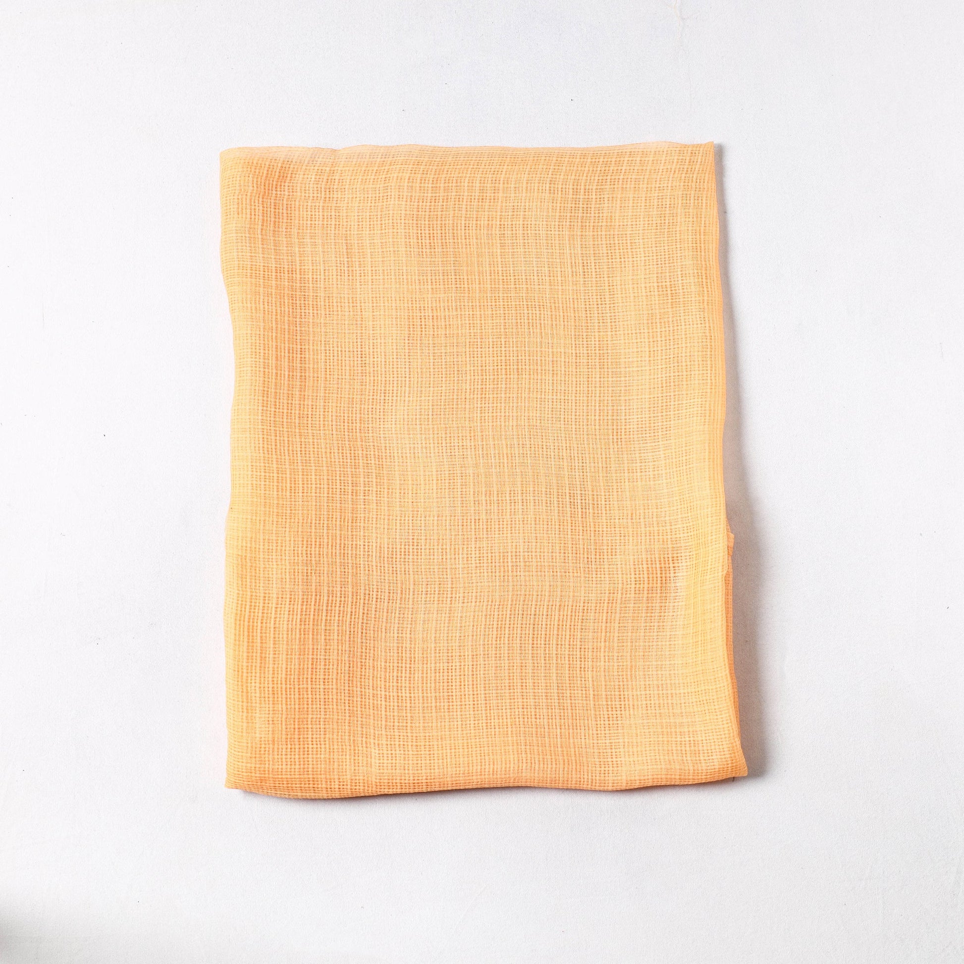 Beige - Kota Doria Weave Plain Cotton Precut Fabric (0.9 meter) 65