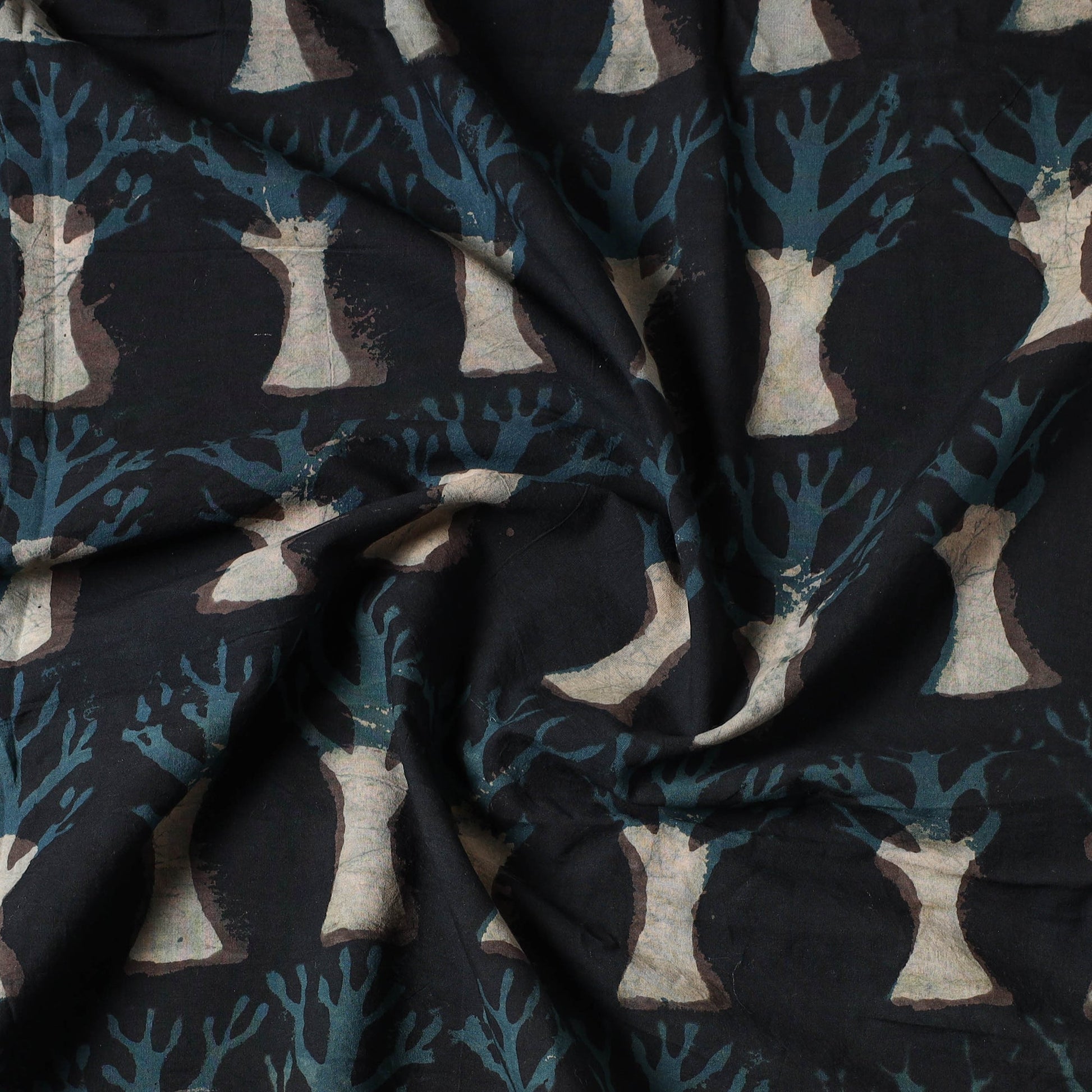 Bindaas Block Printed Cotton Precut Fabric 01