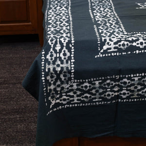 Black - Cotton Hand Batik Print Single Bedsheet (91 x 57 ) 21