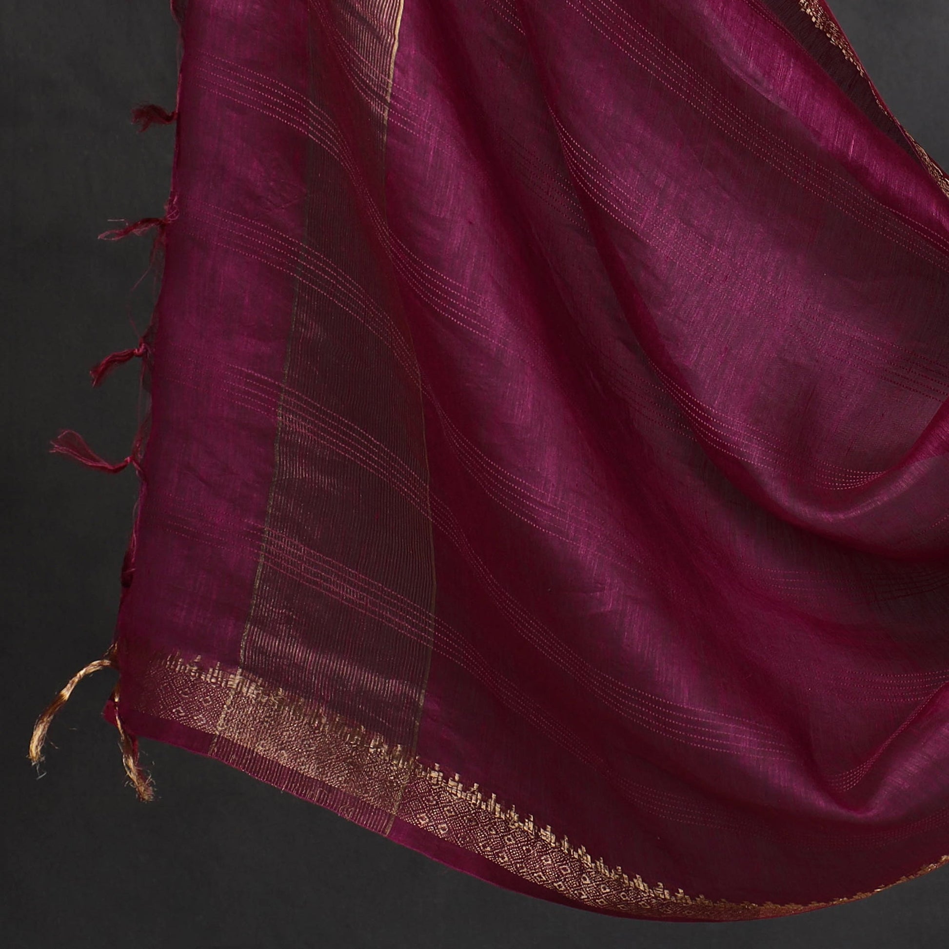 3pc Linen Silk Handloom Plain Dress Material 01
