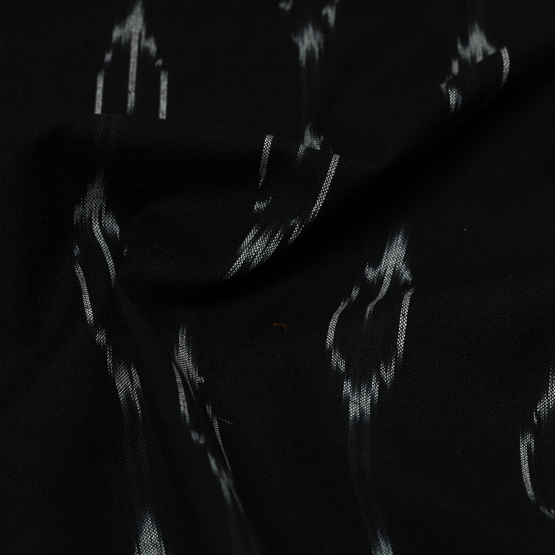 Black - Exclusive! Kutch Embroidery Work Cotton Kurta Material - (2.9 Meter) 32