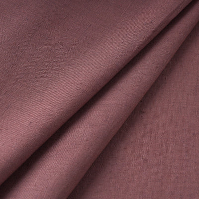 Brown - Prewashed Plain Dyed Flex Cotton Fabric