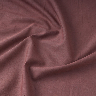 Brown - Prewashed Plain Dyed Flex Cotton Fabric