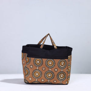 Brown - Handmade Cotton Multipurpose Cosmetic/Toiletry Bag 17