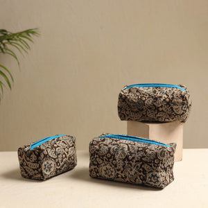 Brown - Multipurpose Handmade Toiletry Bags (Set of 3) 02