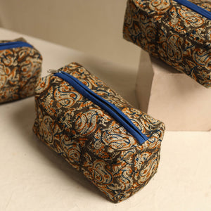 Brown - Multipurpose Handmade Toiletry Bags (Set of 3) 05