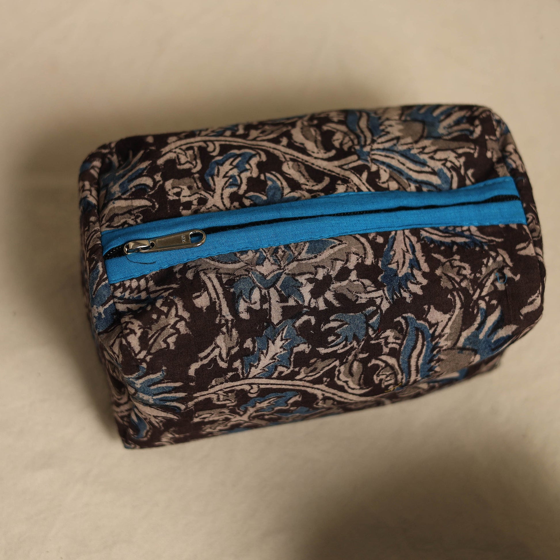 Brown - Multipurpose Handmade Toiletry Bags (Set of 3) 13