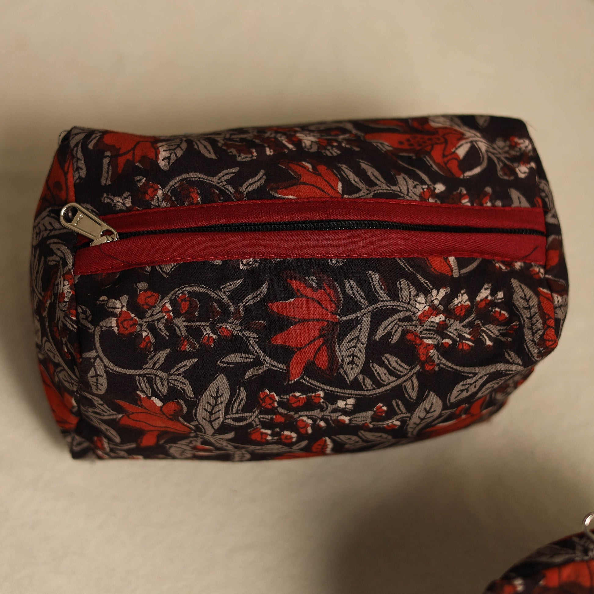 Black - Multipurpose Handmade Toiletry Bags (Set of 3) 19