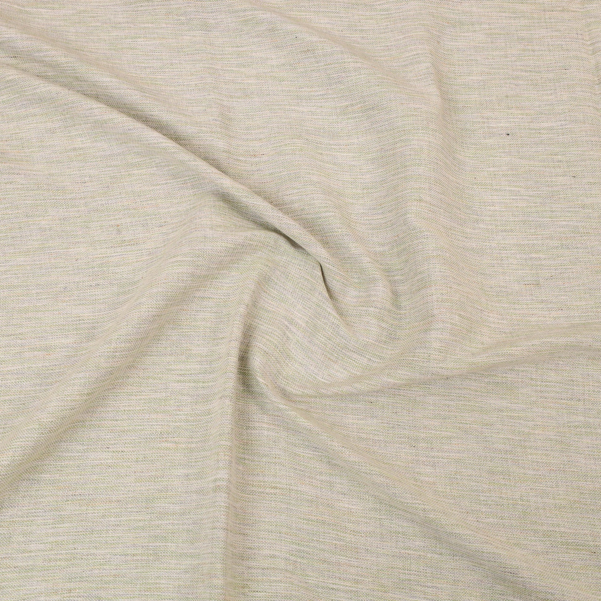 Beige - Plain Cotton Double Handloom Bed Cover (98 x 90 in) 24