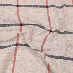 Beige - Plain Cotton Single Handloom Bed Cover (90 x 60 in) 75